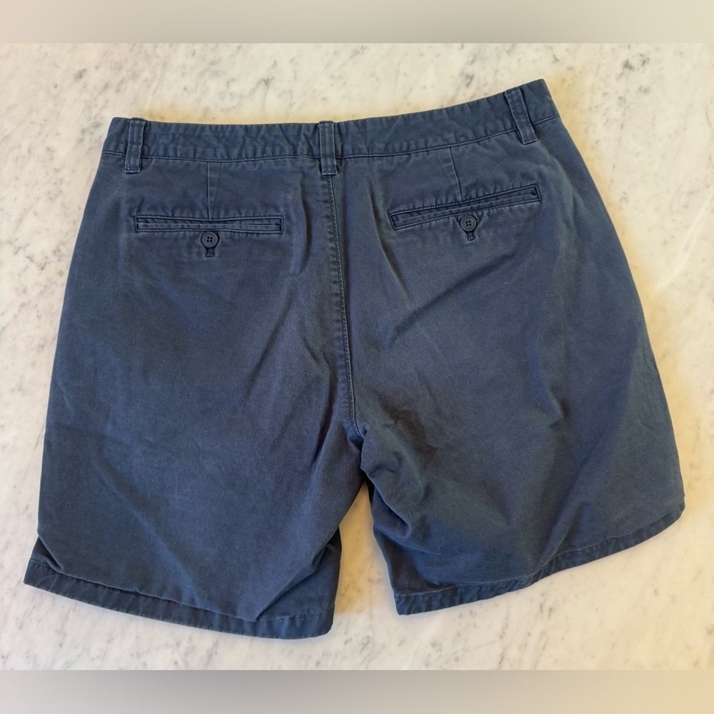 BONOBOS Mens 33 Golf Chino Shorts 9" Inseam Navy Blue - Picture 2 of 5